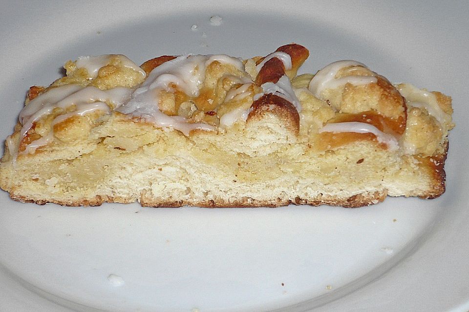 Jockels aufgerollter Streuselkuchen