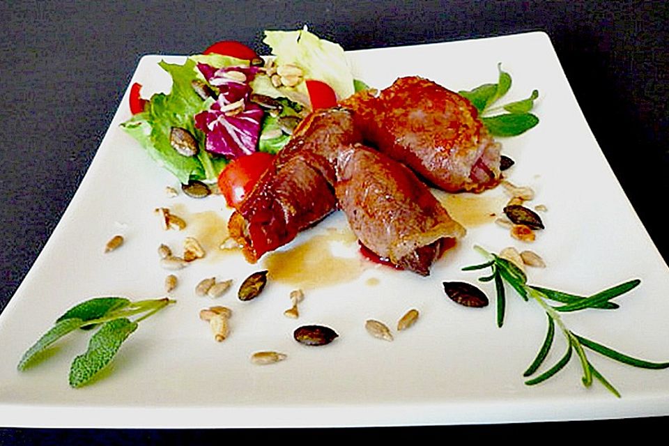 Putenleber - Saltimbocca