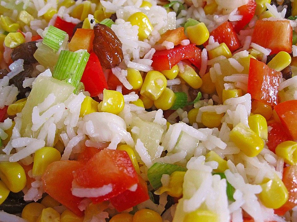 Tropischer Reissalat von Eisbärlady| Chefkoch