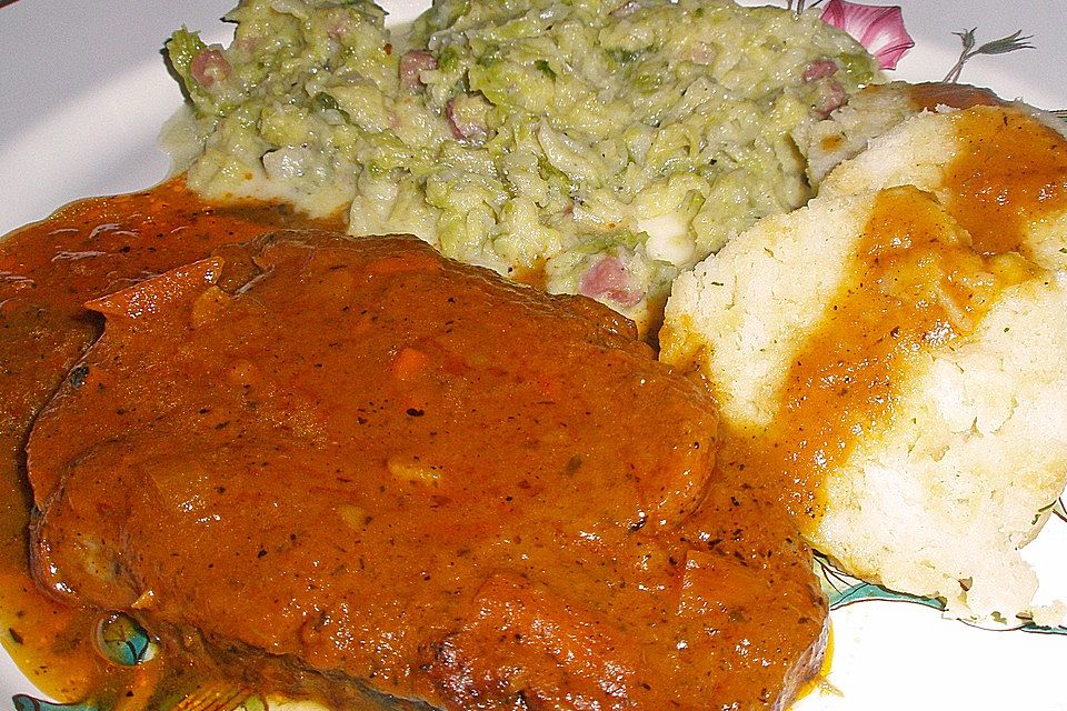 Illes schlanker, einfacher Schweinebraten