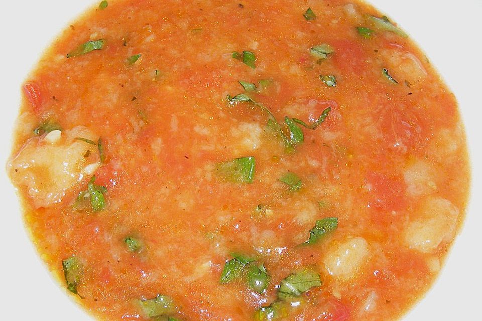 Eichkatzerls toskanische Tomatensuppe