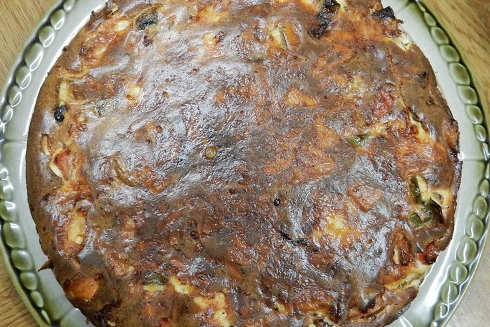 Paprika - Champignon - Quiche