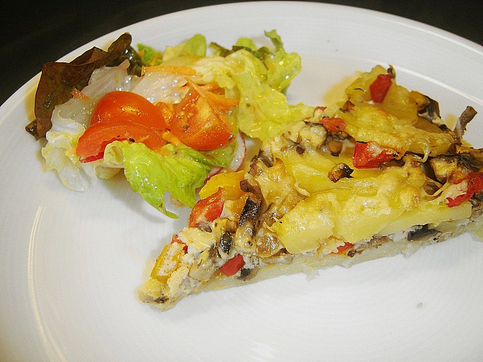 Paprika - Champignon - Quiche von gs_pe| Chefkoch