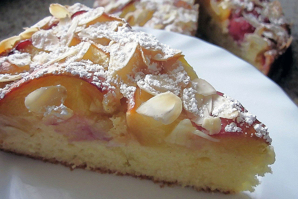 Dänischer Pfirsichkuchen