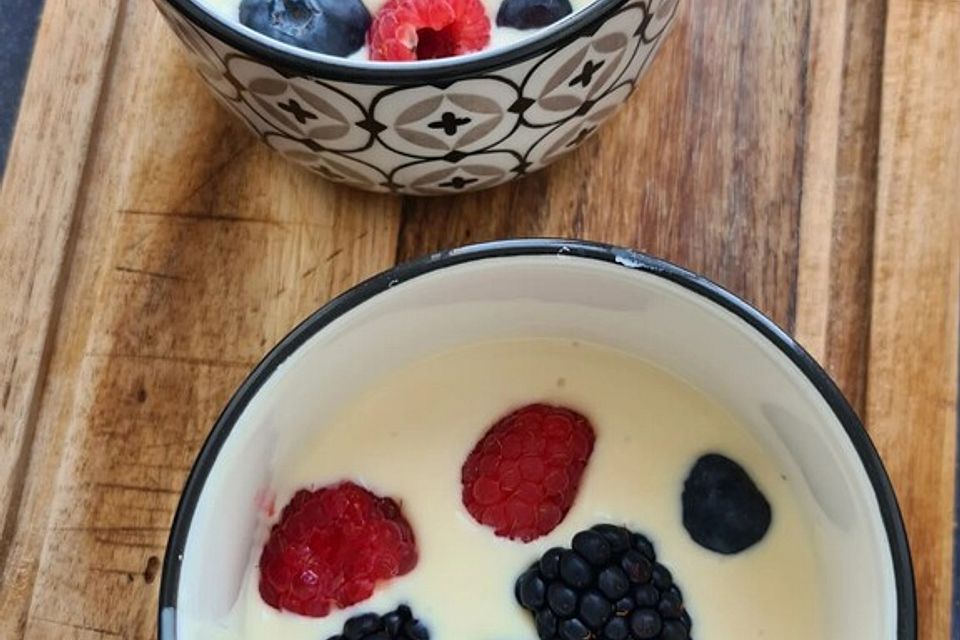 Schnelles Dessert für heiße Tage