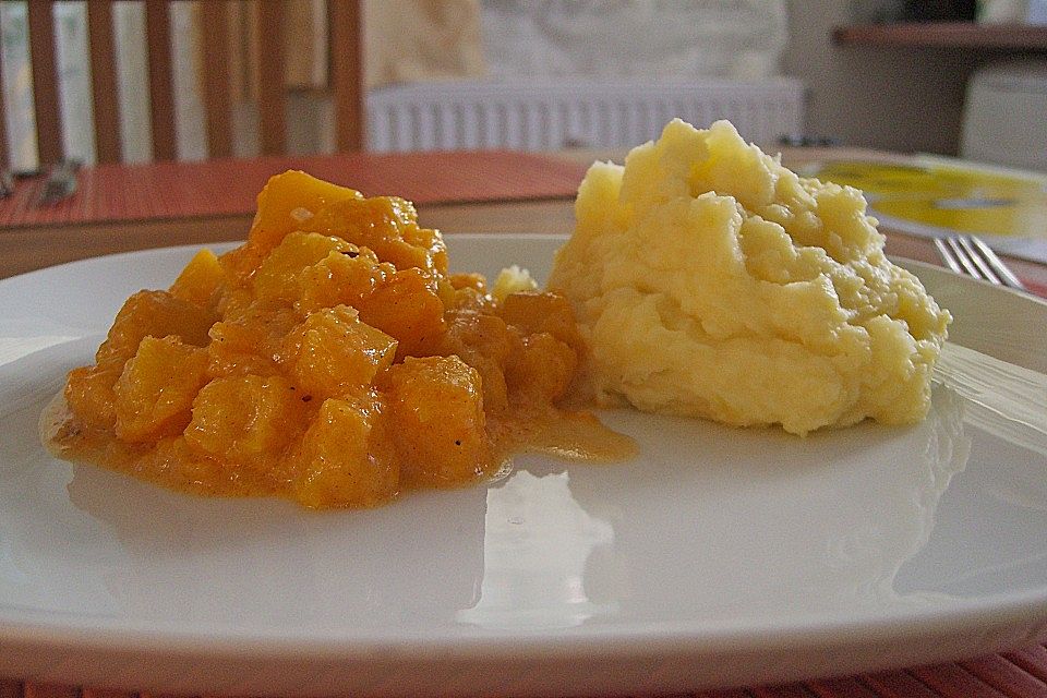 Kürbis - Sahne - Gemüse