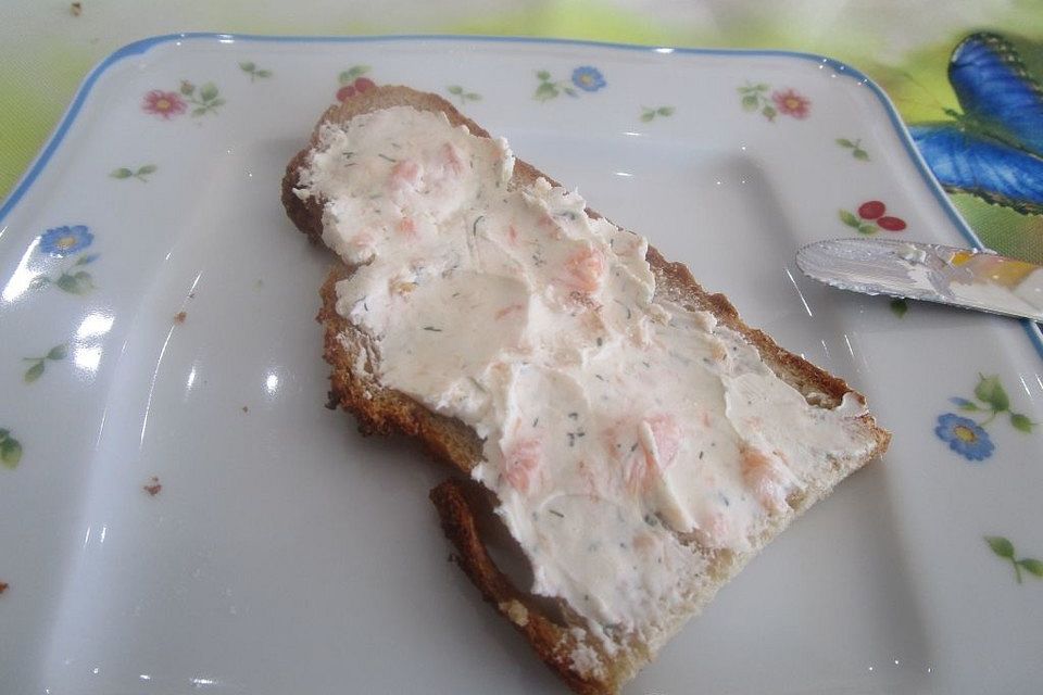 Lachs - Frischkäse - Creme