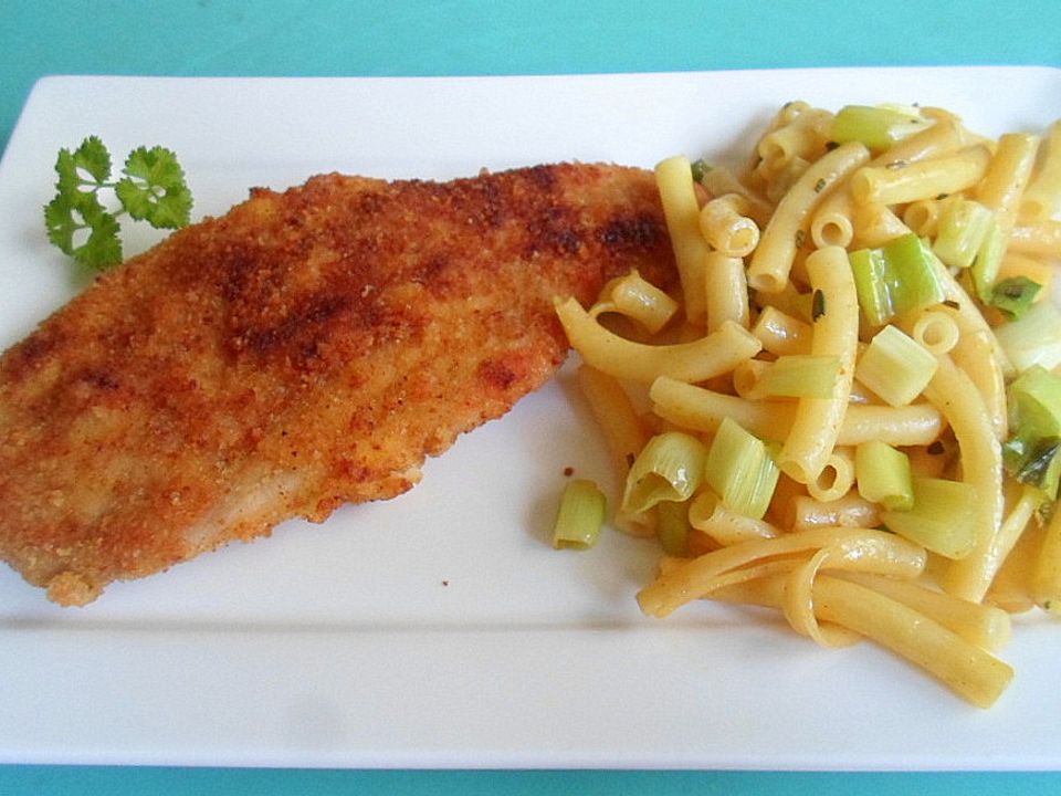 Gabelspaghetti mit Schnitzel - Geschnetzeltem von cosmopolitan| Chefkoch