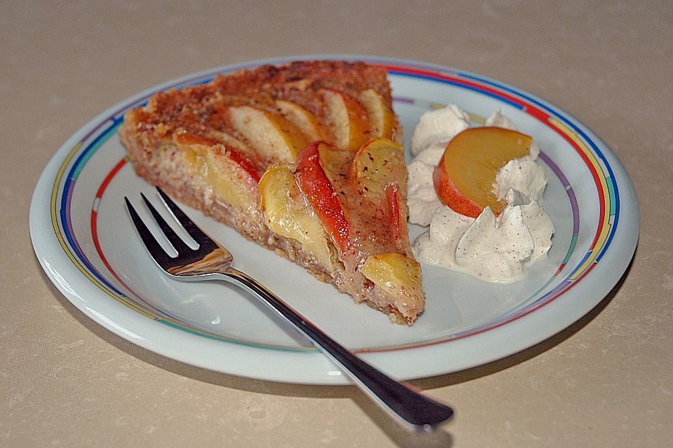 Tarte aux pêches