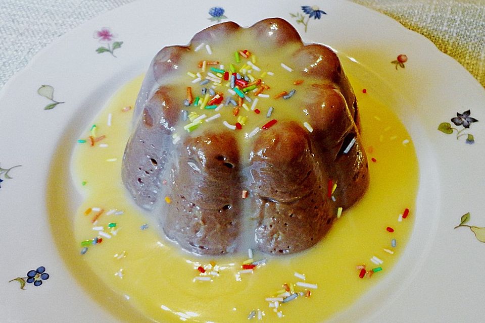 Bananen - Nougat - Pudding