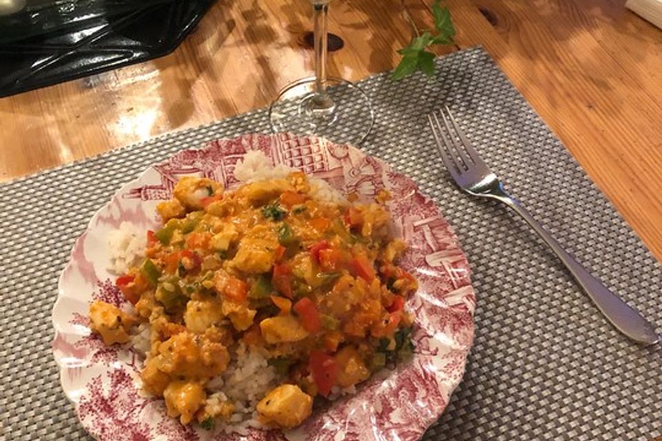 Paprika - Fisch - Pfanne