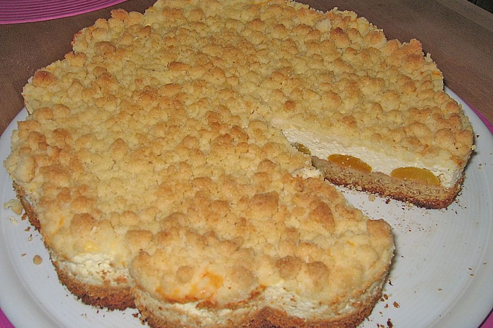 Käse - Streusel - Kuchen