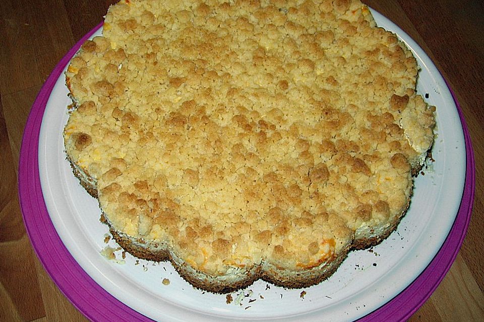 Käse - Streusel - Kuchen