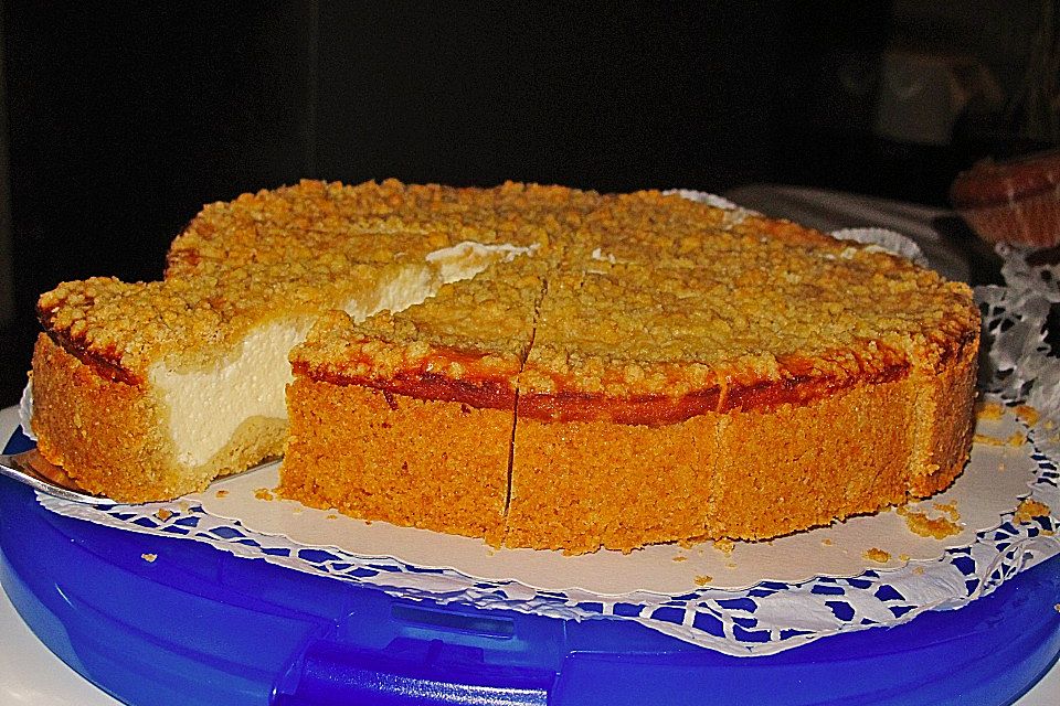 Käse - Streusel - Kuchen