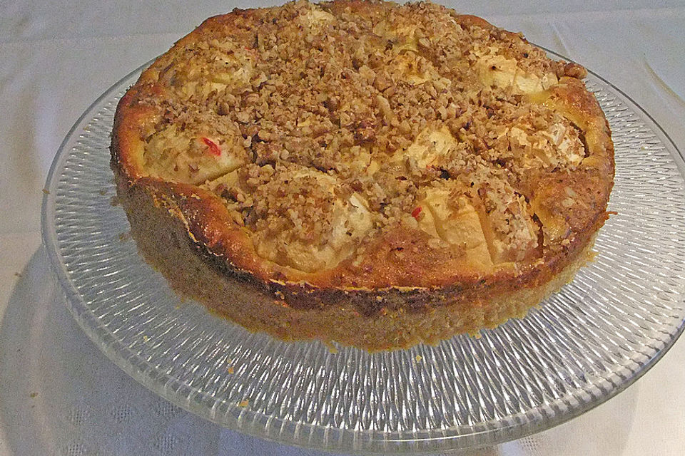 Apfel - Amarettini - Kuchen