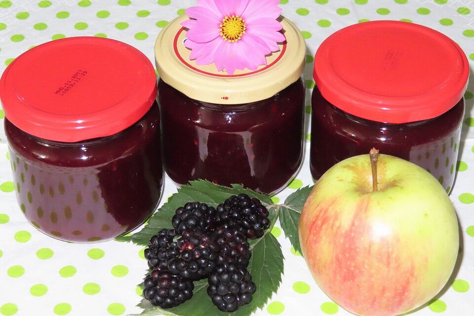 Apfel - Brombeer - Marmelade