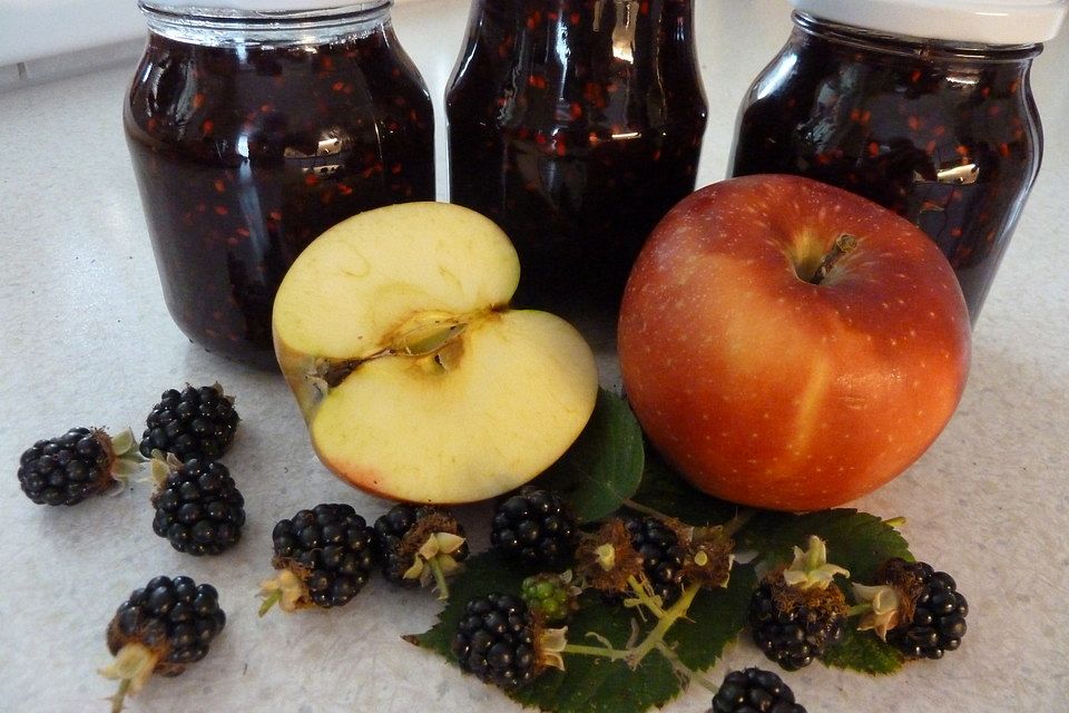 Apfel - Brombeer - Marmelade