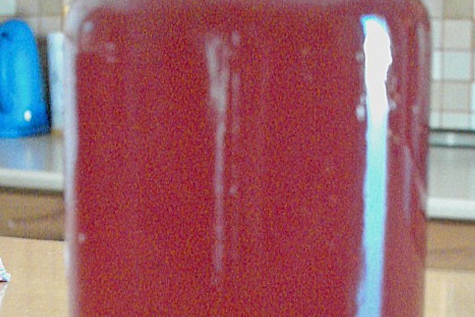 Einfaches Erdbeere - Gelee