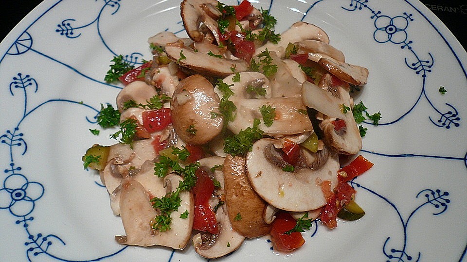 Champignonsalat In Zitronenmarinade Von Apfelzweig Chefkoch 