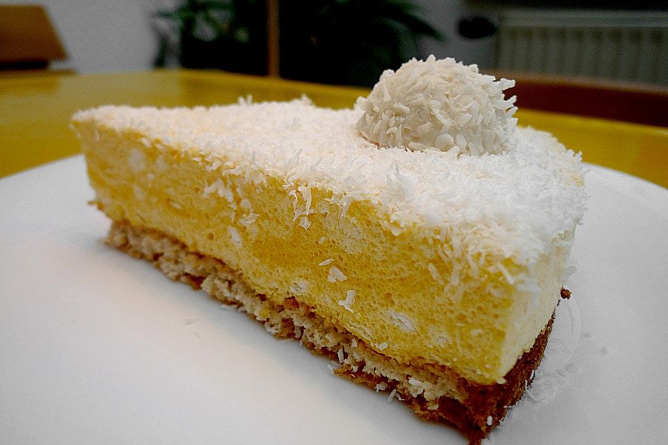 Mango - Kokos - Biskuittorte