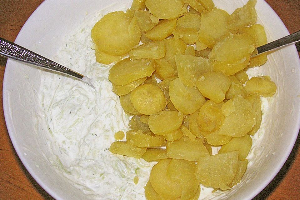 Tzatziki - Kartoffelsalat Tzatziki - Kartoffelsalat