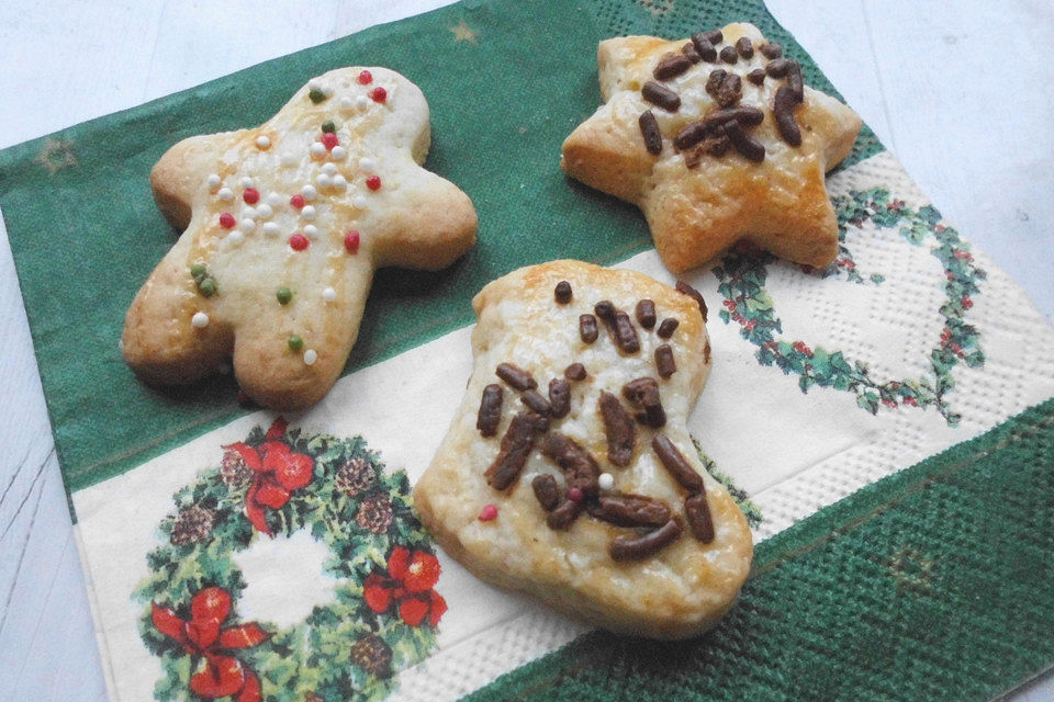 Kekse oder Plätzchen zum Ausstechen