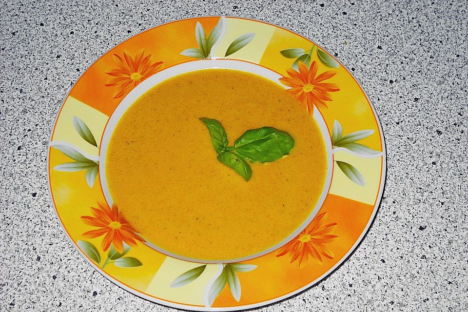 Möhren - Kokossuppe