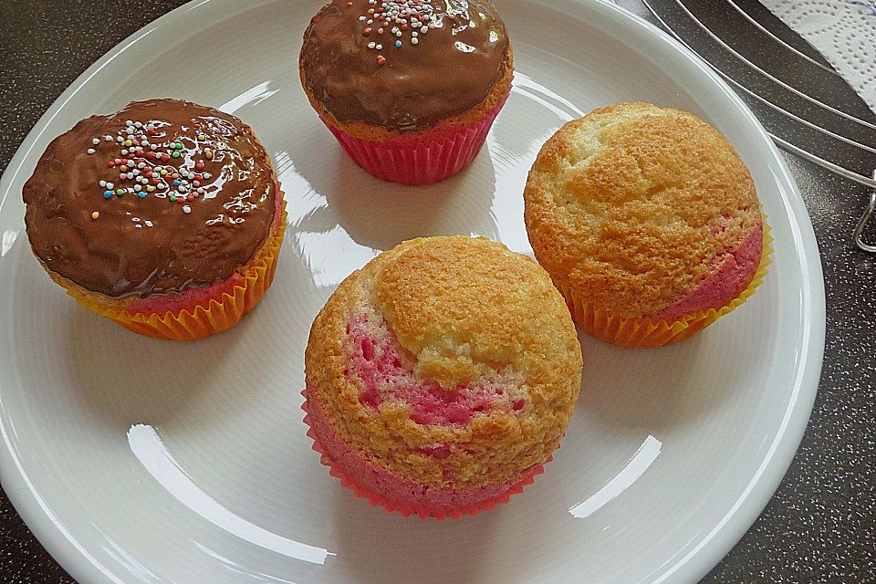 Papageien-Muffins