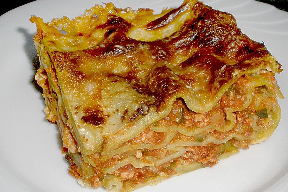 Lasagne Verdi Kikeriki à la Marquise