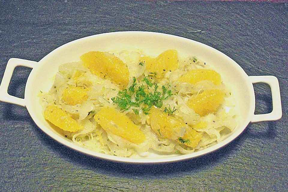 Fenchel - Orangen - Salat