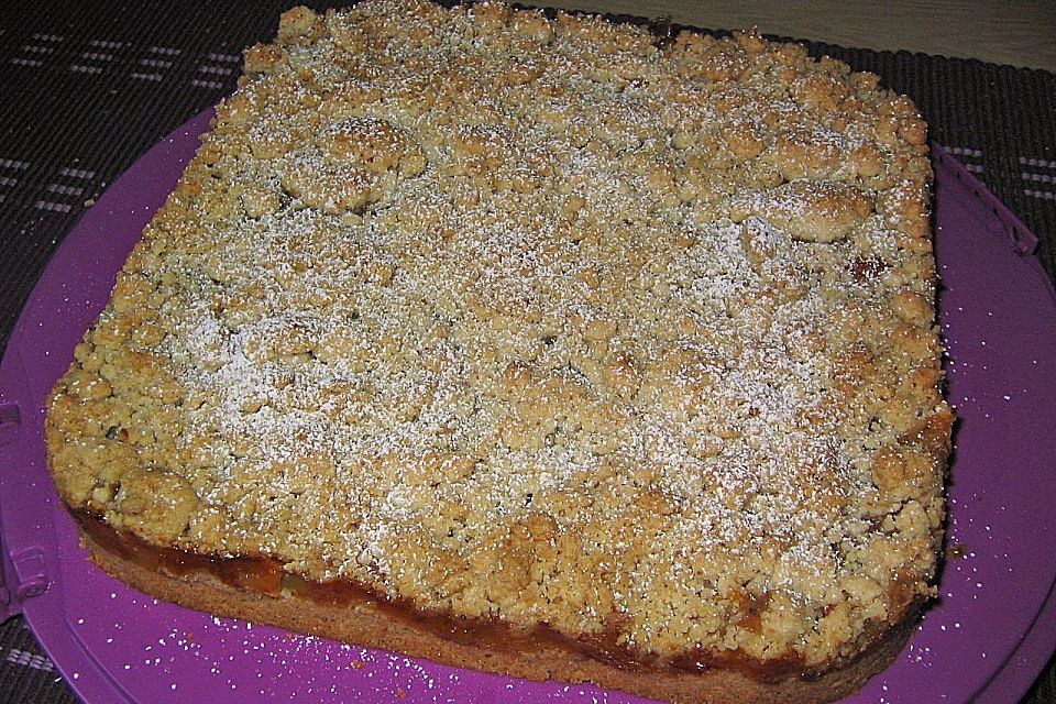 Burgis Nektarinen-Streuselkuchen