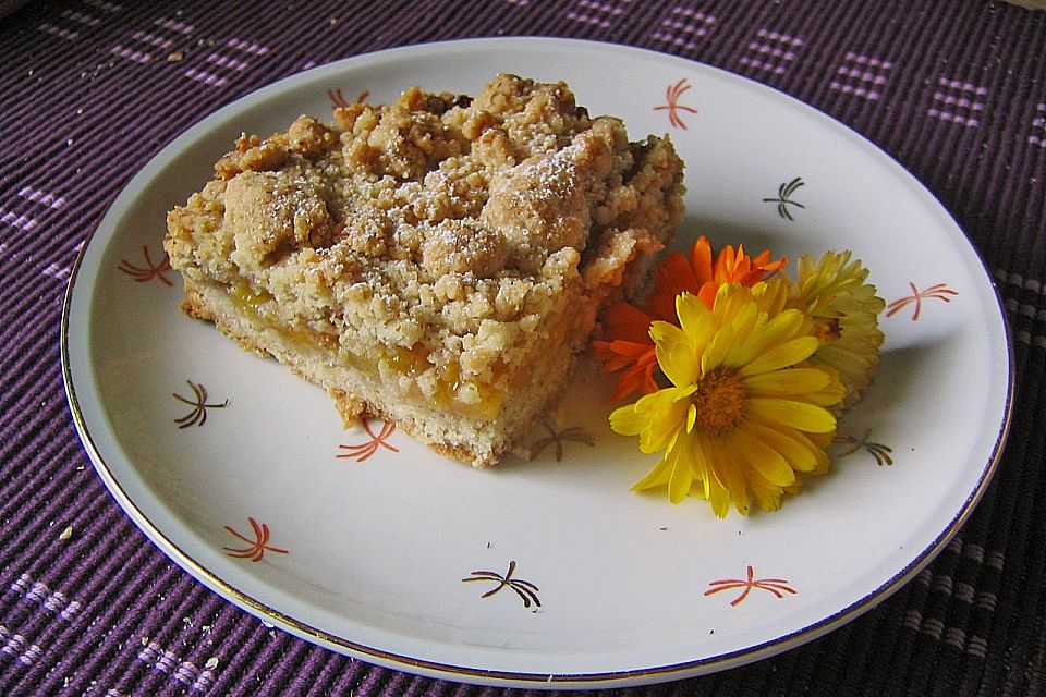 Burgis Nektarinen-Streuselkuchen