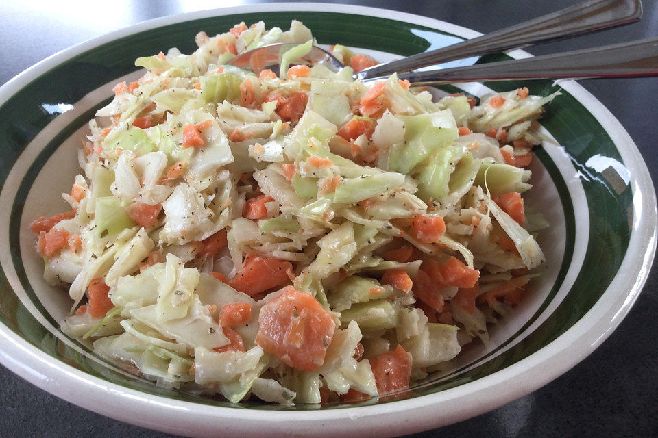 Cole Slaw mit Möhren