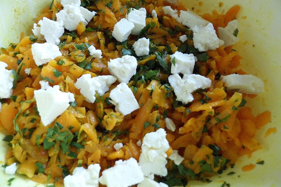 Möhrensalat auf marokkanische Art