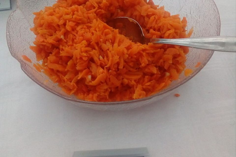 Möhrensalat auf marokkanische Art
