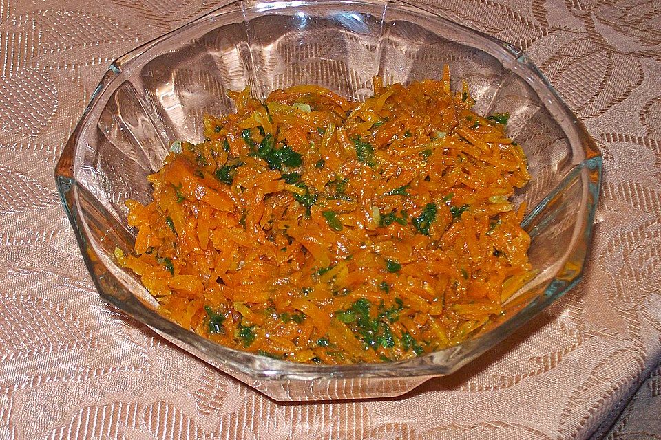 Möhrensalat auf marokkanische Art