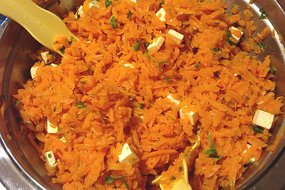 Möhrensalat auf marokkanische Art