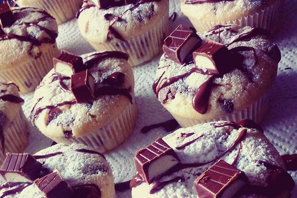 Kinderschokolade-Muffins