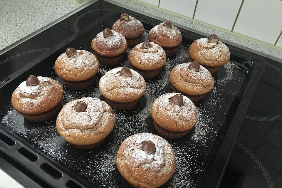 Kinderschokolade-Muffins