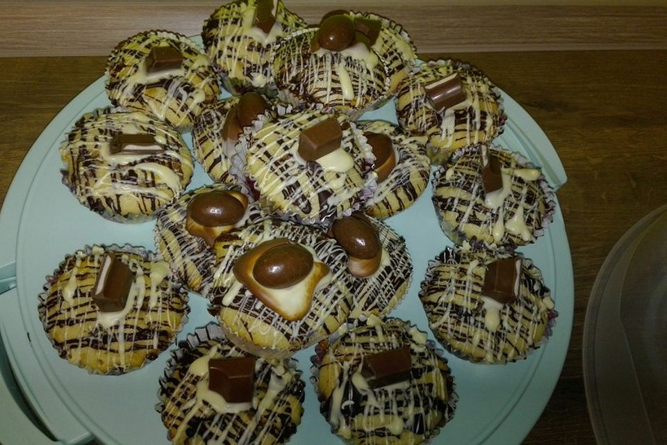 Kinderschokolade-Muffins