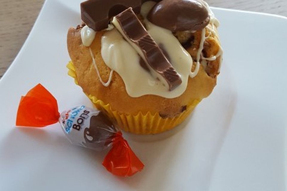 Kinderschokolade-Muffins