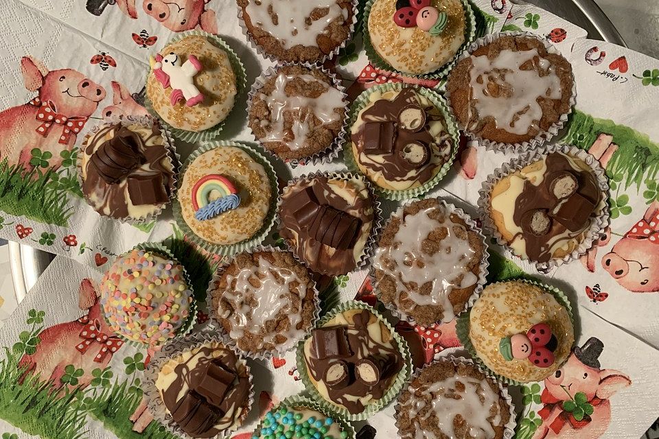 Kinderschokolade-Muffins