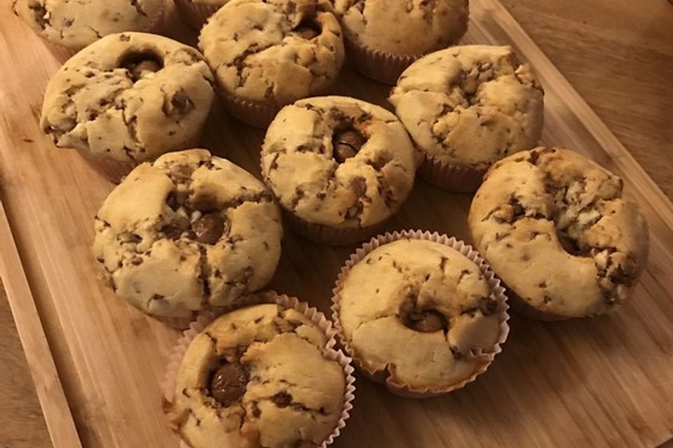 Kinderschokolade-Muffins