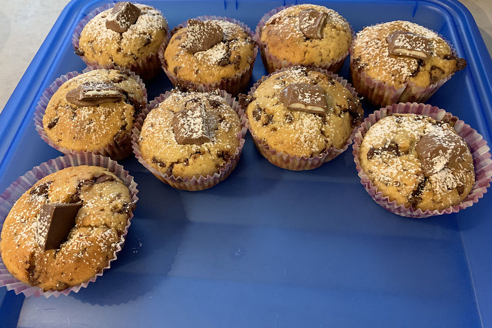 Kinderschokolade-Muffins