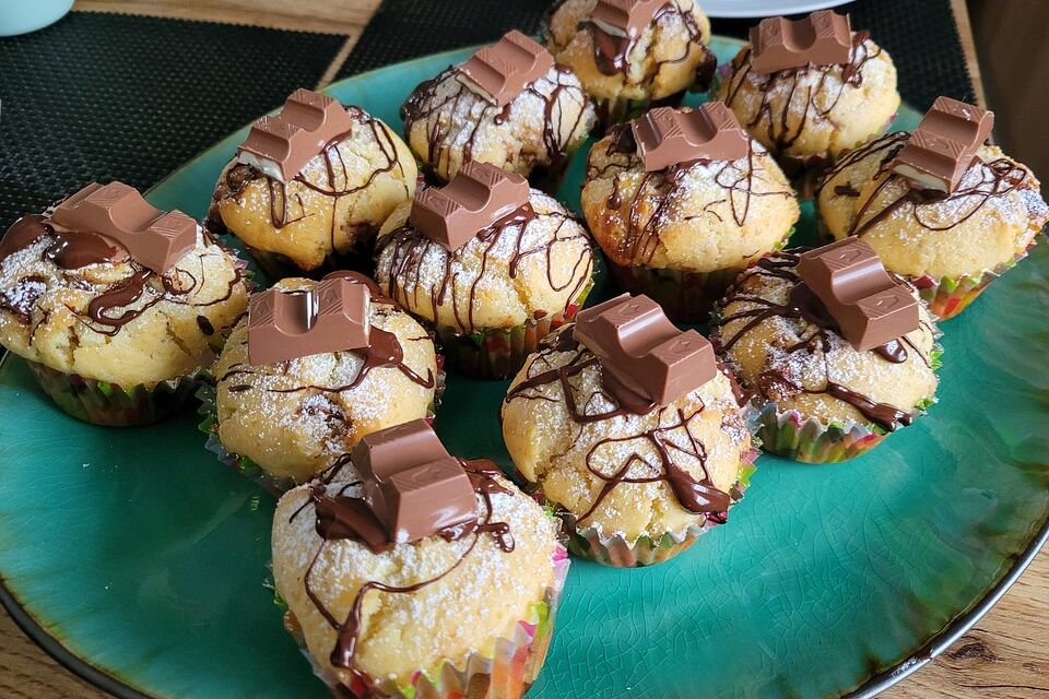 Kinderschokolade-Muffins