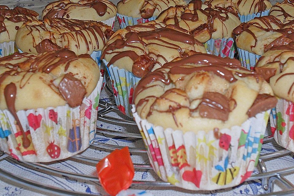 Kinderschokolade-Muffins