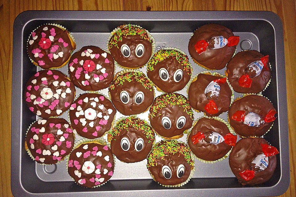 Kinderschokolade-Muffins