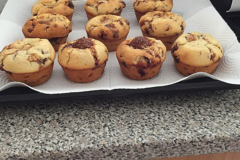 Kinderschokolade-Muffins