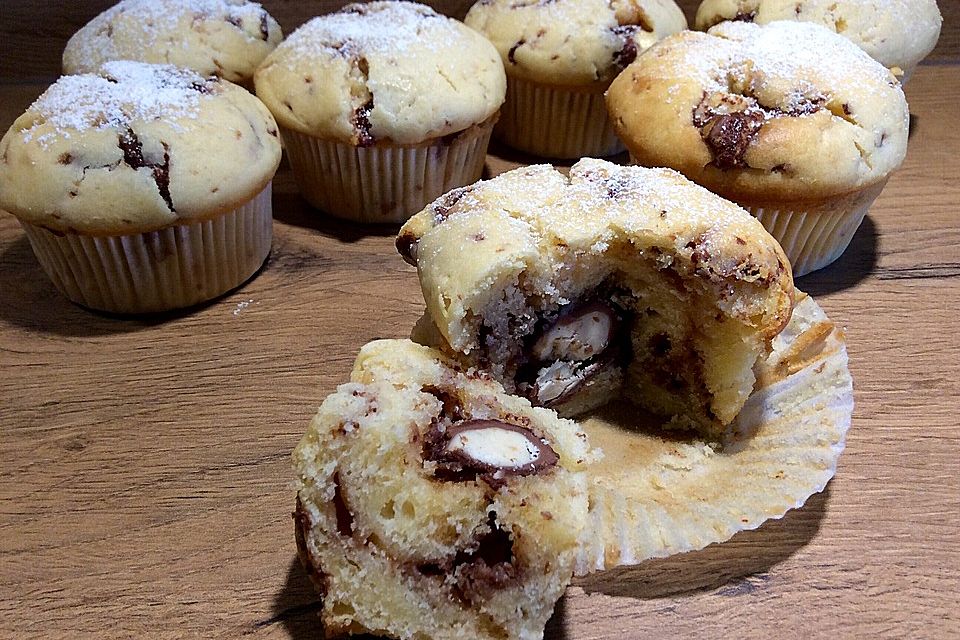 Kinderschokolade-Muffins