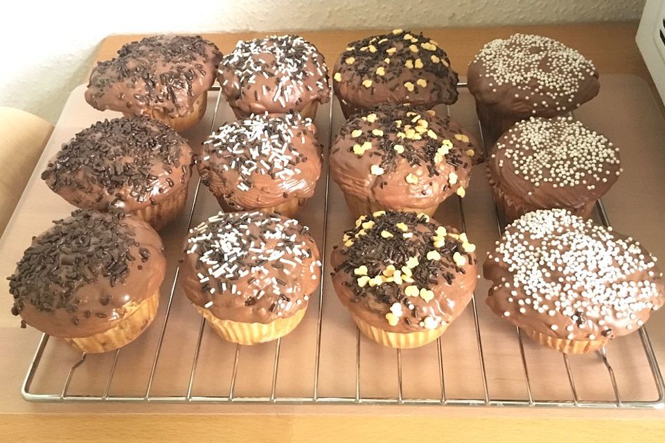 Kinderschokolade-Muffins